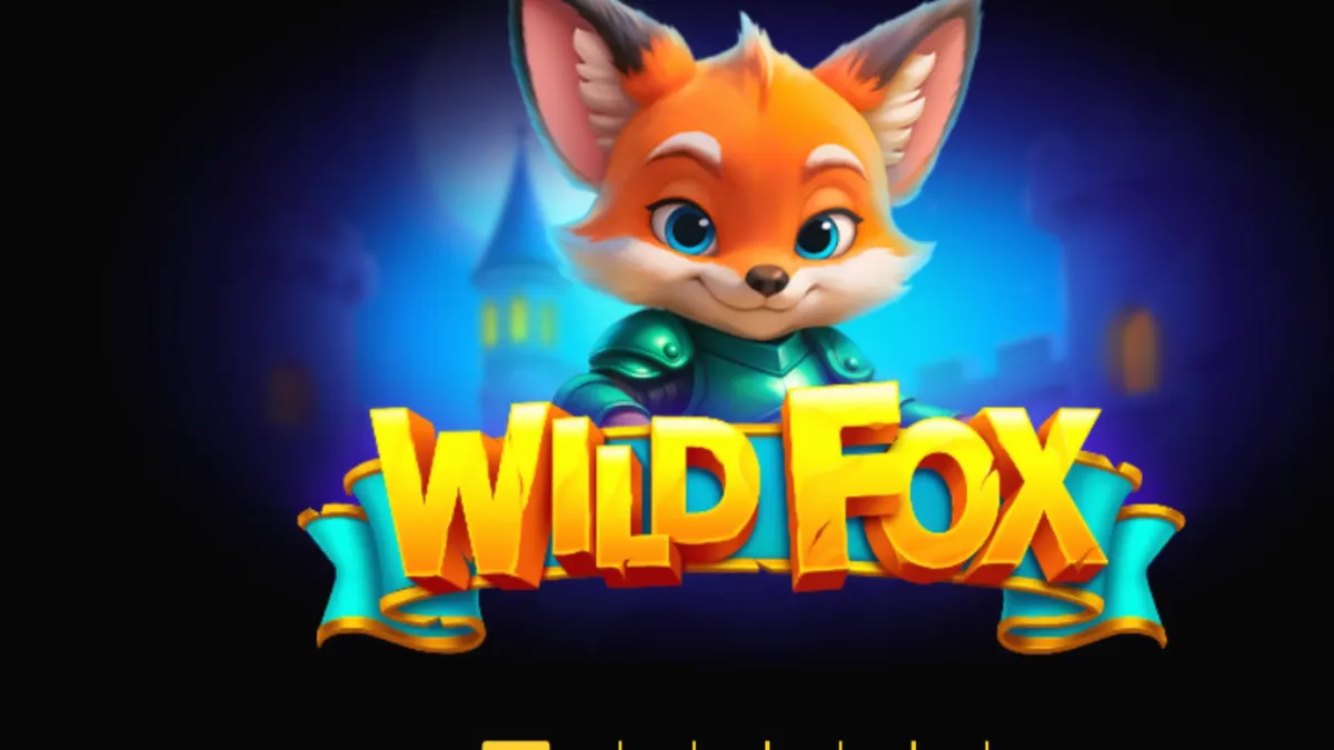ตัวละครสุนัขจิ้งจอกอัศวินในเกมสล็อต Wild Fox