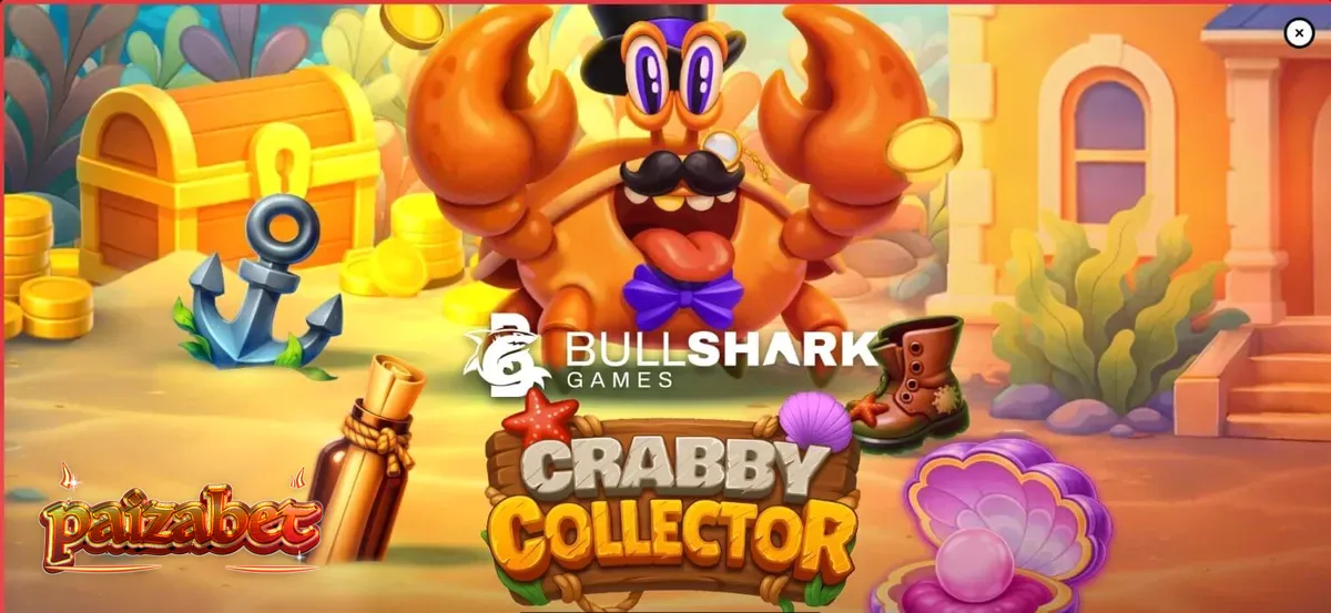 หน้าจอเกมสล็อต Crabby Collector บนอุปกรณ์มือถือ